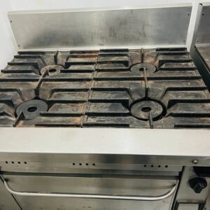 Commercial Gas Range - የጋዝ ስቶቭ