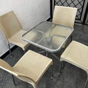 Chair & table