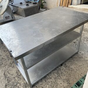 Stainless steel work table
